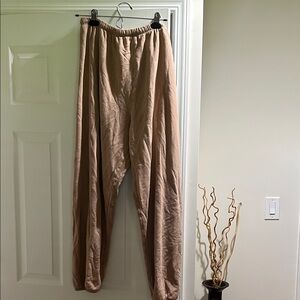 Women's Tan Joggers